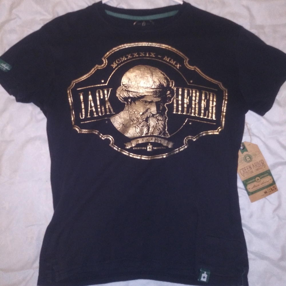 Cannabis Strain luxury fabric tshirt